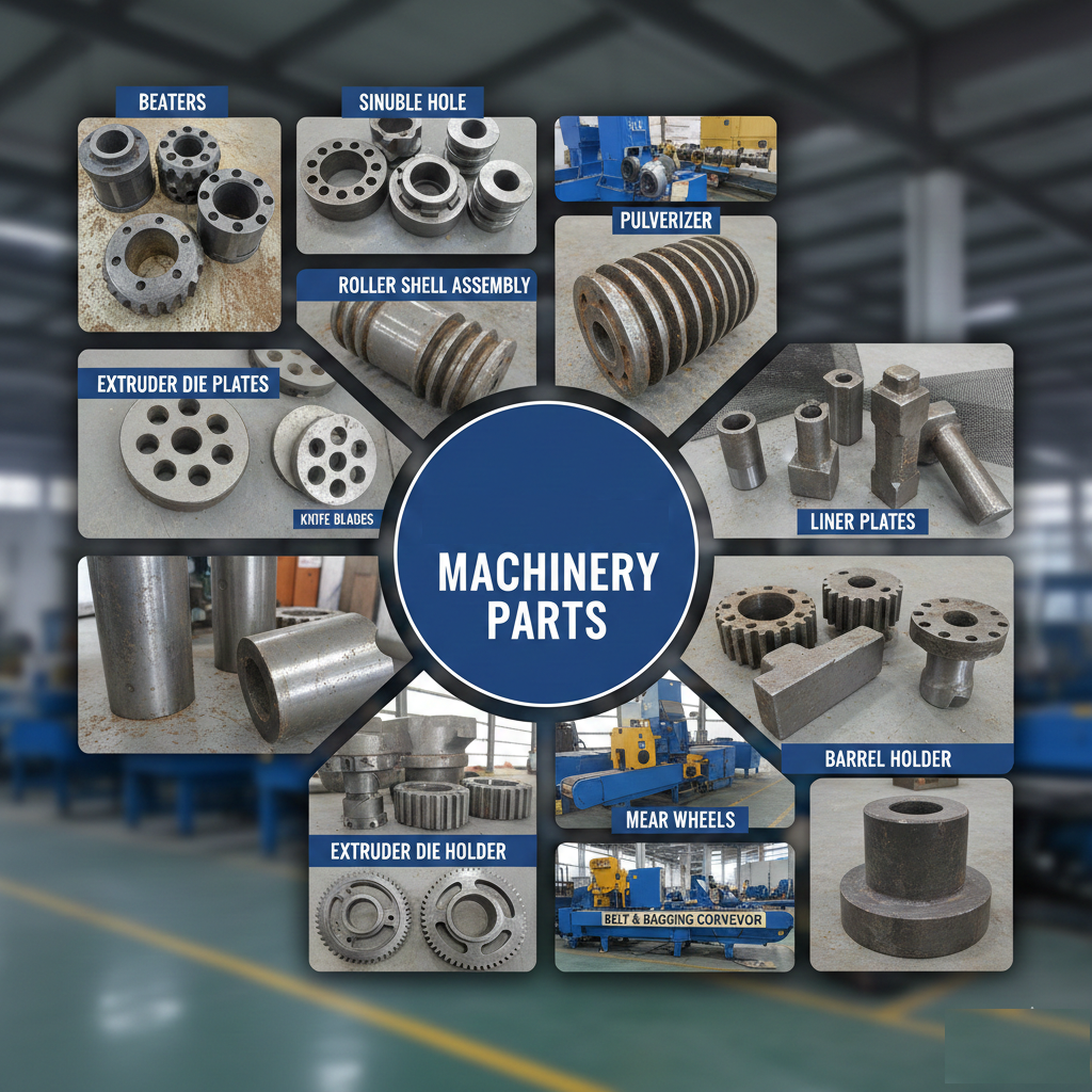 extruder spare parts